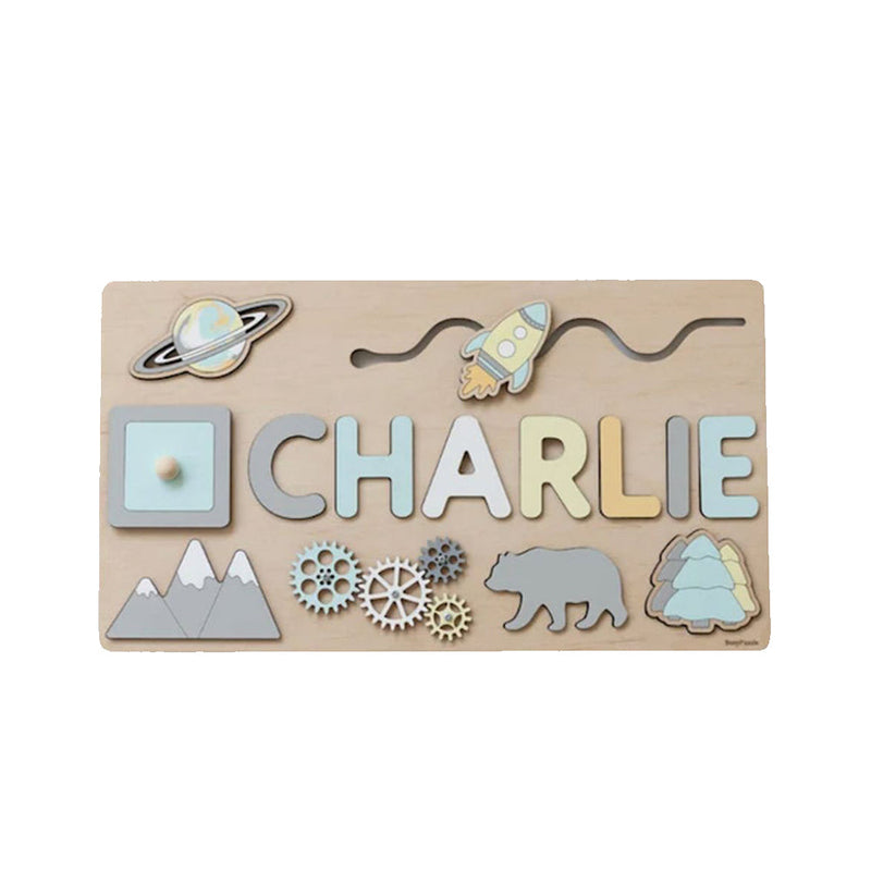 Personalised Wooden Name Puzzle